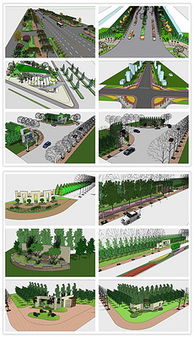 道路绿化设计 城市规划的生态与美学实践